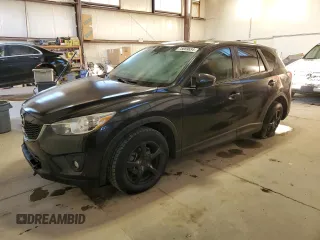 2013 Mazda CX-5 Sport with VIN JM3KE2BE3D0113467, listed as a Copart auction lot 75889654 with 64,460 mi miles and Salvage title. Bid and sale history available at DreamBid. Image 1.
