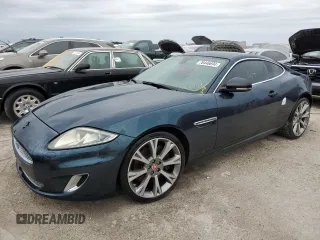 2014 Jaguar XK with VIN SAJWA4FB4ELB54647, listed as a Copart auction lot 76446694 with 0 mi miles and Non Repairable. Bid and sale history available at carsss.com. Image 1.