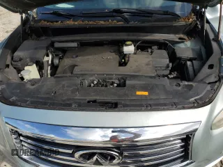 2013 Infiniti JX35 with VIN 5N1AL0MN5DC328953, listed as a Copart auction lot 76002694 with 170,006 mi miles and Salvage Title. Bid and sale history available at carsss.com. Image 12.