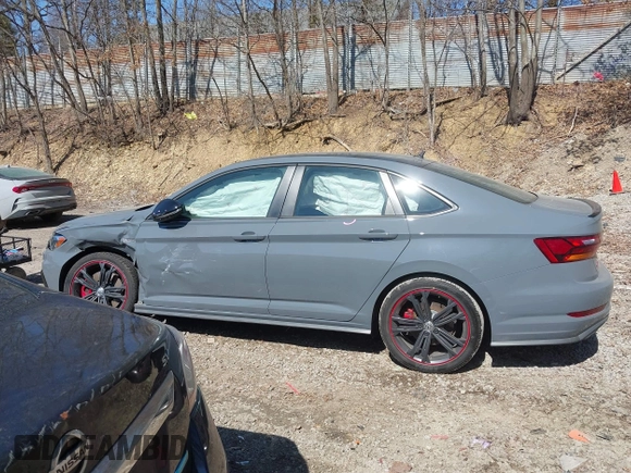 2019 Volkswagen Jetta GLI S with VIN 3VW5T7BU0KM168191, listed as a IAAI auction lot 41796885 with 79,192 mi miles and . Bid and sale history available at DreamBid. Image 15.