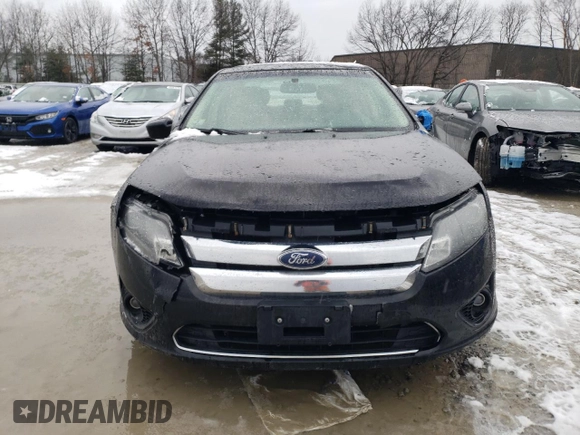 2012 Ford Fusion SEL with VIN 3FAHP0JA7CR127165, listed as a Copart auction lot 45728645 with 193,581 mi miles and Clean Title. Bid and sale history available at DreamBid. Image 5.
