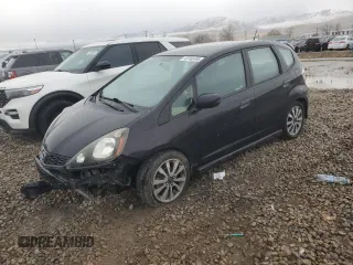 2013 Honda Fit Sport with VIN JHMGE8H51DC043294, listed as a Copart auction lot 43765195 with 95,587 mi miles and Salvage Title. Bid and sale history available at carsss.com. Image 1.