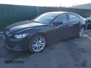 2016 Mazda Mazda6 i Touring with VIN JM1GJ1V52G1458004, listed as a Copart auction lot 44404125 with 132,274 mi miles and Salvage Title. Bid and sale history available at carsss.com. Image 1.