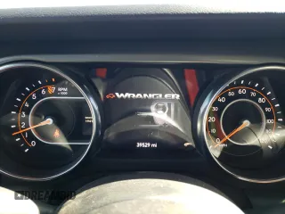 2021 Jeep Wrangler Sport S with VIN 1C4HJXAG0MW577361, listed as a Copart auction lot 75499554 with 39,529 mi miles and Salvage Title. Bid and sale history available at DreamBid. Image 9.