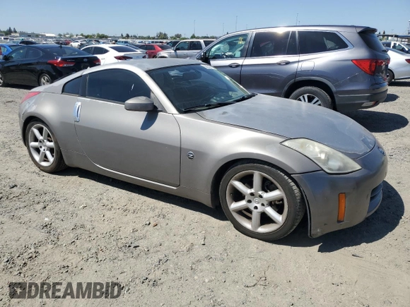 2008 Nissan 350Z Enthusiast with VIN JN1BZ34D98M700460, listed as a Copart auction lot 56045765 with 117,782 mi miles and Salvage title. Bid and sale history available at DreamBid. Image 4.