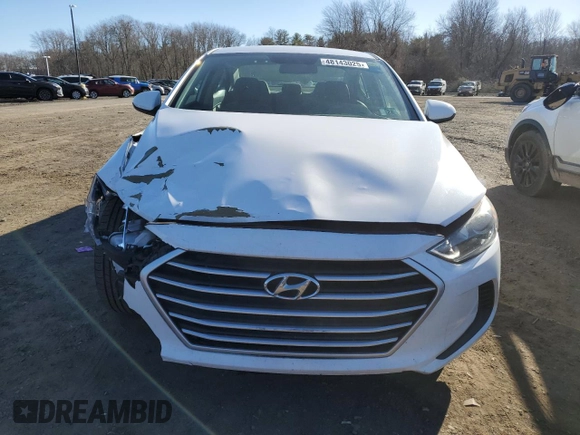 2017 Hyundai Elantra Limited with VIN 5NPD84LF8HH155931, listed as a Copart auction lot 48143025 with 95,254 mi miles and Salvage Title. Bid and sale history available at DreamBid. Image 5.