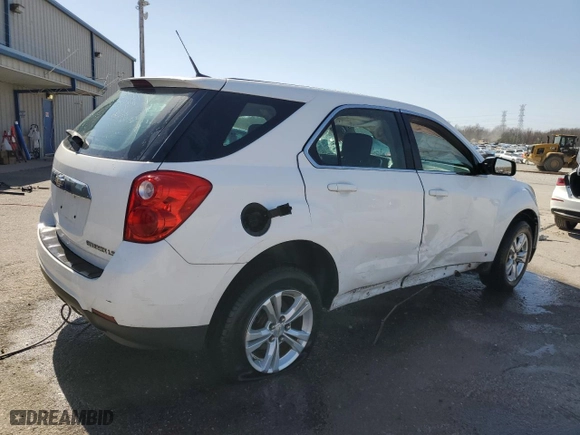 2010 Chevrolet Equinox LS with VIN 2CNALBEW8A6204473, listed as a Copart auction lot 48901495 with 89,883 mi miles and Salvage Title. Bid and sale history available at carsss.com. Image 3.