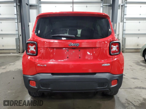 2017 Jeep Renegade Latitude z VIN ZACCJBBB4HPF16226, wystawiony jako Copart lot #50770685 z przebiegiem 116 805 mil mil oraz Szkody całkowita. Historia ofert i sprzedaży dostępna na DreamBid. Obrazek 6.