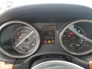 2013 Jeep Grand Cherokee Overland with VIN 1C4RJECG1DC546398, listed as a Copart auction lot 45834595 with 214,975 mi miles and Salvage Title. Bid and sale history available at carsss.com. Image 9.