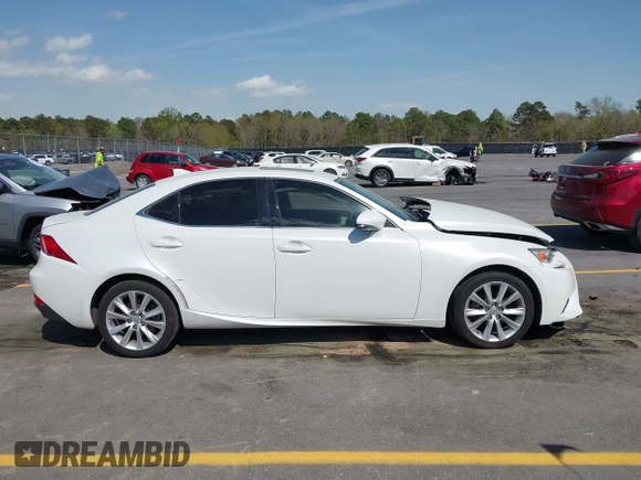 2014 Lexus IS 250 with VIN JTHBF1D20E5017284, listed as a IAAI auction lot 41885179 with 106,957 mi miles. Bid and sale history available at carsss.com. Image 13.