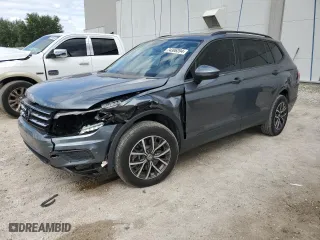 2021 Volkswagen Tiguan S with VIN 3VV1B7AXXMM133825, listed as a Copart auction lot 74306204 with 50,100 mi miles and Non Repairable. Bid and sale history available at carsss.com. Image 1.