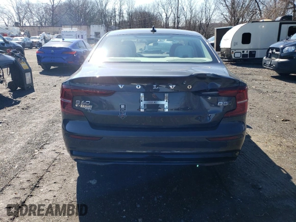2024 Volvo S60 Plus Dark Theme with VIN 7JRL12TL6RG303561, listed as a Copart auction lot 45432294 with 0 mi miles and Salvage Title. Bid and sale history available at carsss.com. Image 6.