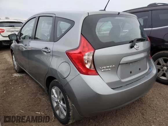2015 Nissan Note S with VIN 3N1CE2CP2FL428363, listed as a Copart auction lot 48511285 with 31,872 mi miles and Salvage title. Bid and sale history available at DreamBid. Image 2.