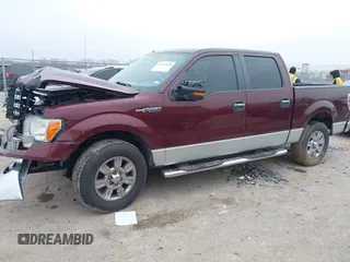 2009 Ford F-150 XL with VIN 1FTPW12V79KC62854, listed as a IAAI auction lot 41513528 with 252,813 mi miles. Bid and sale history available at carsss.com. Image 17.