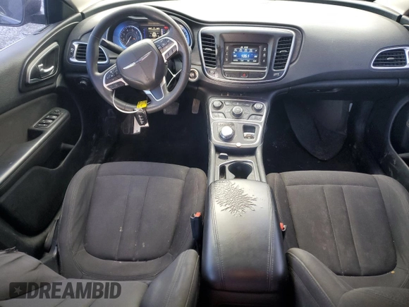 2015 Chrysler 200 Limited with VIN 1C3CCCAB1FN668265, listed as a Copart auction lot 52980235 with 167,508 mi miles and Salvage Title. Bid and sale history available at DreamBid. Image 8.
