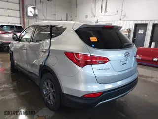 2013 Hyundai Santa Fe Sport with VIN 5XYZTDLB8DG027319, listed as a IAAI auction lot 41240809 with 1 mi miles. Bid and sale history available at carsss.com. Image 3.