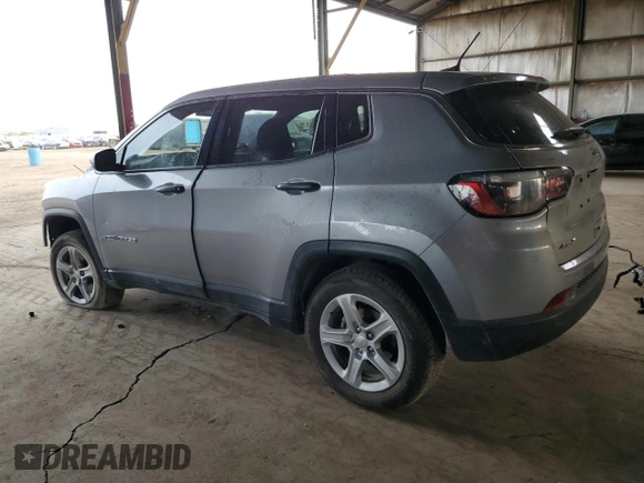 2023 Jeep Compass Sport с VIN 3C4NJDANXPT557094, выставлен на аукционе Copart как лот 84733764 с пробегом Не указан миль и Списание • Salvage title. История ставок и продаж доступна на DreamBid. Изображение 2.