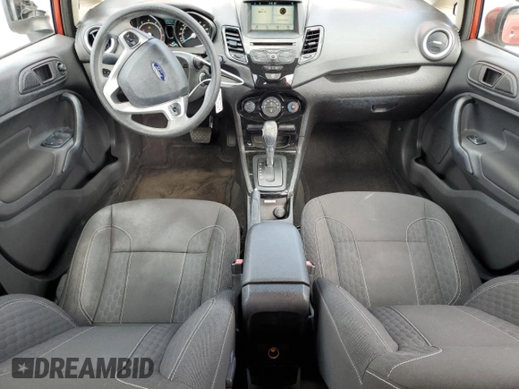 2018 Ford Fiesta SE with VIN 3FADP4EJ5JM108625, listed as a Copart auction lot 52376985 with 35,273 mi miles and Salvage Title. Bid and sale history available at DreamBid. Image 8.