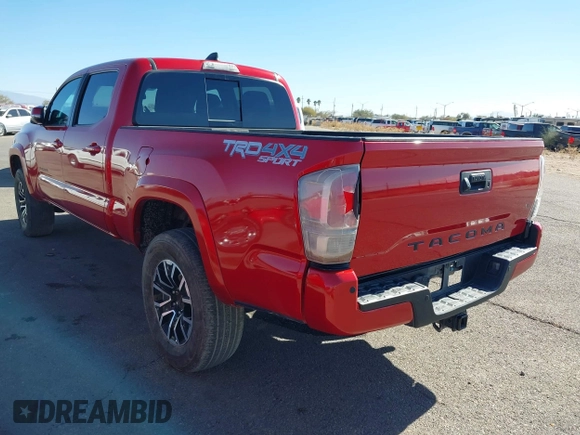 2021 Toyota Tacoma 4WD SR5 with VIN 3TMDZ5BN3MM102098, listed as a IAAI auction lot 41381650 with 30,642 mi miles. Bid and sale history available at carsss.com. Image 3.