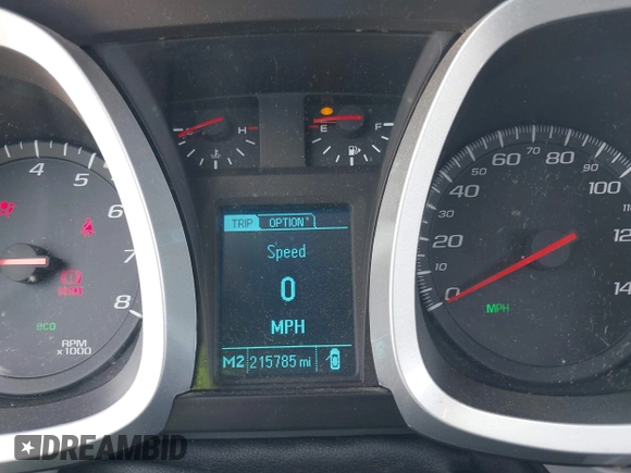 2014 Chevrolet Equinox LT with VIN 2GNALBEK9E6211091, listed as a IAAI auction lot 42095567 with 215,785 mi miles. Bid and sale history available at carsss.com. Image 7.