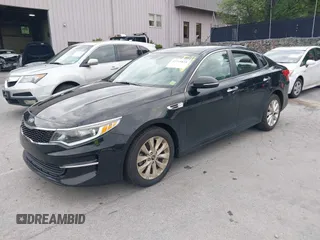 2016 Kia Optima LX with VIN 5XXGT4L37GG071644, listed as a IAAI auction lot 42715825 with 77,280 mi miles and . Bid and sale history available at DreamBid. Image 2.