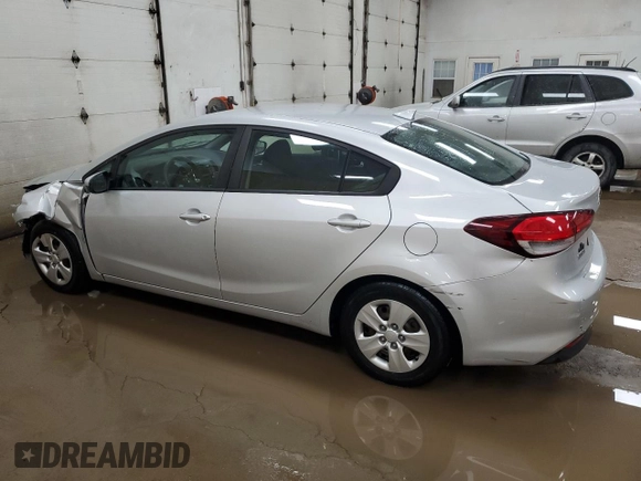 2018 Kia Forte LX with VIN 3KPFK4A77JE227332, listed as a Copart auction lot 88167205 with 87,225 mi miles and Salvage Title. Bid and sale history available at carsss.com. Image 2.