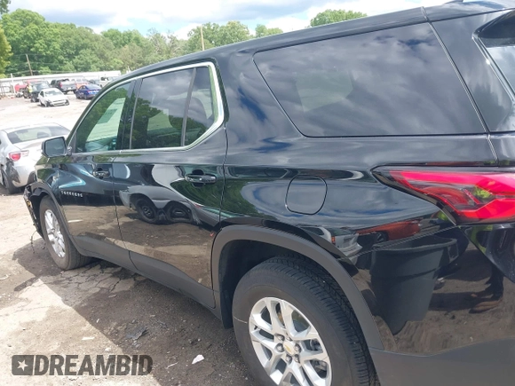 2023 Chevrolet Traverse LS z VIN 1GNERFKW9PJ319344, wystawiony jako IAAI lot #42181237 z przebiegiem 33 760 mil mil oraz . Historia ofert i sprzedaży dostępna na DreamBid. Obrazek 14.
