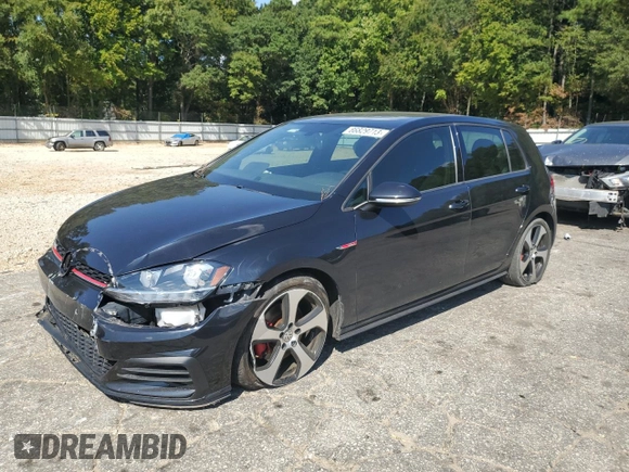 2018 Volkswagen Golf GTI S with VIN 3VW447AU8JM286904, listed as a Copart auction lot 66829713 with 54,614 mi miles. Bid and sale history available at carsss.com. Image 1.