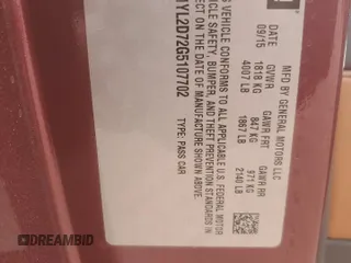 2016 Chevrolet Corvette Z51 3LT z VIN 1G1YL2D72G5107702, wystawiony jako Copart lot #44416585 z przebiegiem 59 598 mil mil oraz Szkoda całkowita • Salvage title. Historia ofert i sprzedaży dostępna na DreamBid. Obrazek 13.