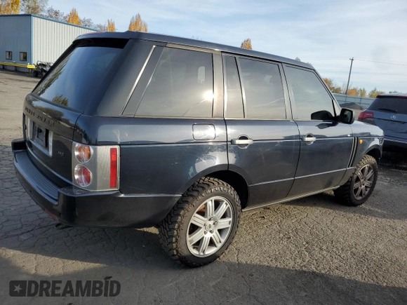 2003 Land Rover Range Rover HSE with VIN SALME11483A139987, listed as a Copart auction lot 79314094 with 142,805 mi miles and Salvage title. Bid and sale history available at DreamBid. Image 3.
