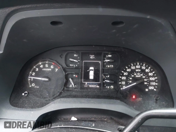 2019 Toyota Tundra SR with VIN 5TFRM5F1XKX143105, listed as a IAAI auction lot 41274567 with 180,602 mi miles and . Bid and sale history available at DreamBid. Image 7.