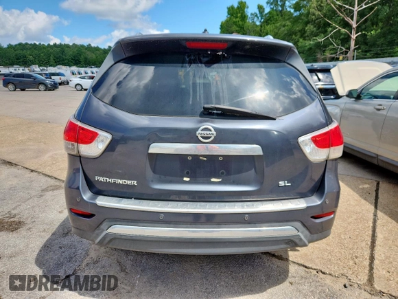 2013 Nissan Pathfinder S with VIN 5N1AR2MN0DC649616, listed as a Copart auction lot 61963615 with 203,051 mi miles and Clean title. Bid and sale history available at DreamBid. Image 6.