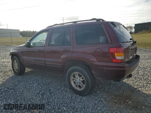 1999 Jeep Grand Cherokee Limited with VIN 1J4G268S9XC529466, listed as a Copart auction lot 78732274 with 131,744 mi miles and Salvage title. Bid and sale history available at DreamBid. Image 2.