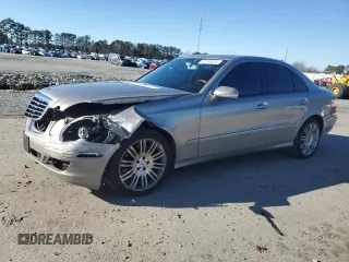 2007 Mercedes-Benz E-Class 3.5L with VIN WDBUF87X57X222227, listed as a Copart auction lot 42950635 with 150,972 mi miles and Salvage Title. Bid and sale history available at carsss.com. Image 1.