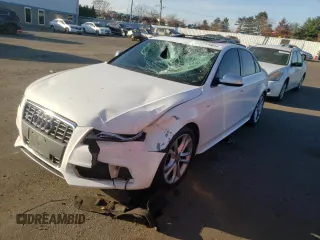 2011 Audi S4 Premium Plus with VIN WAUBGAFL4BA049563, listed as a Copart auction lot 77415614 with 73,945 mi miles and Salvage Title. Bid and sale history available at carsss.com. Image 1.