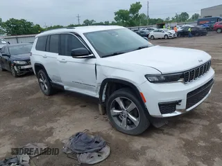 2021 Jeep Grand Cherokee Limited with VIN 1C4RJKBG5M8186488, listed as a IAAI auction lot 42271087 with 52,615 mi miles and . Bid and sale history available at DreamBid. Image 1.
