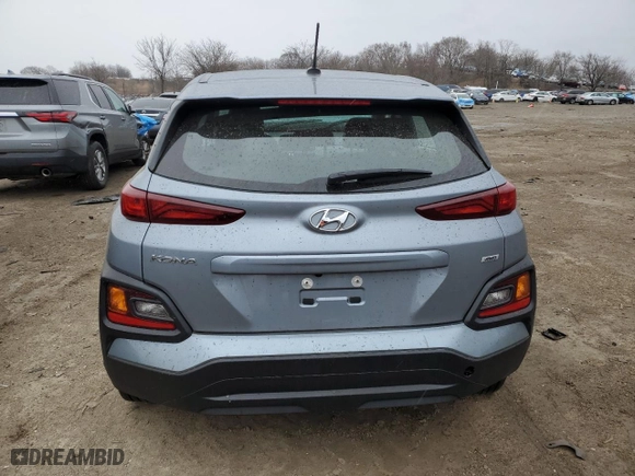 2021 Hyundai Kona SE with VIN KM8K1CAA2MU645600, listed as a Copart auction lot 47758695 with 74,039 mi miles and Salvage Title. Bid and sale history available at carsss.com. Image 6.