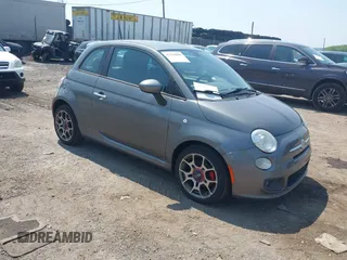 2012 FIAT 500 Sport z VIN 3C3CFFBR8CT304103, wystawiony jako IAAI lot #42436896 z przebiegiem 129 084 mil mil oraz . Historia ofert i sprzedaży dostępna na DreamBid. Obrazek 1.