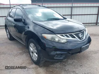 2014 Nissan Murano SV with VIN JN8AZ1MU3EW402598, listed as a IAAI auction lot 42087984 with 180,705 mi miles and . Bid and sale history available at carsss.com. Image 1.
