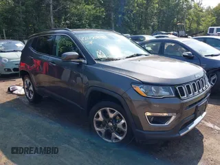 2019 Jeep Compass Limited with VIN 3C4NJDCB3KT624128, listed as a IAAI auction lot 42470893 with 94,350 mi miles and . Bid and sale history available at DreamBid. Image 1.