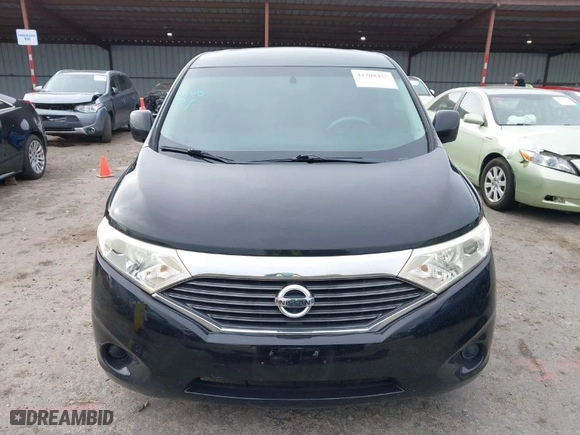 2012 Nissan Quest SL with VIN JN8AE2KP6C9041698, listed as a IAAI auction lot 41708457 with 145,101 mi miles. Bid and sale history available at carsss.com. Image 13.