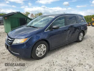 2015 Honda Odyssey LX с VIN 5FNRL5H20FB019773, выставлен на аукционе Copart как лот 56909105 с пробегом 103 373 миль миль и Чистый • Clean title. История ставок и продаж доступна на DreamBid. Изображение 1.