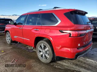 2023 Toyota Sequoia SR5 with VIN 7SVAAABA1PX019290, listed as a Copart auction lot 42162895 with 29,184 mi miles and Salvage Title. Bid and sale history available at carsss.com. Image 2.