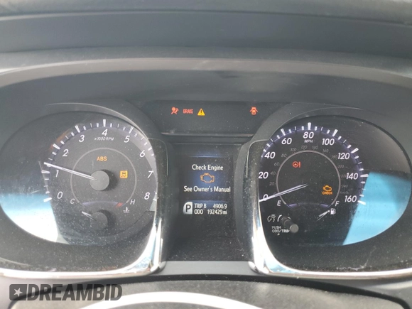 2014 Toyota Avalon Limited with VIN 4T1BK1EBXEU098310, listed as a Copart auction lot 51991915 with 192,429 mi miles and Clean Title. Bid and sale history available at carsss.com. Image 9.