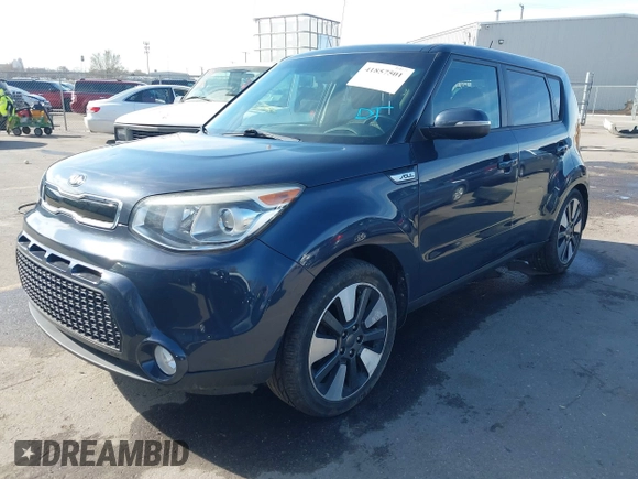 2014 Kia Soul + with VIN KNDJX3A52E7030918, listed as a IAAI auction lot 41857501 with 99,623 mi miles and . Bid and sale history available at DreamBid. Image 19.
