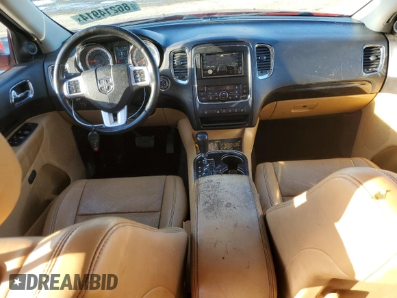 2011 Dodge Durango Citadel z VIN 1D4RE5GG6BC598642, wystawiony jako Copart lot #86214914 z przebiegiem 130 048 mil mil oraz Szkoda całkowita • Salvage title. Historia ofert i sprzedaży dostępna na DreamBid. Obrazek 8.