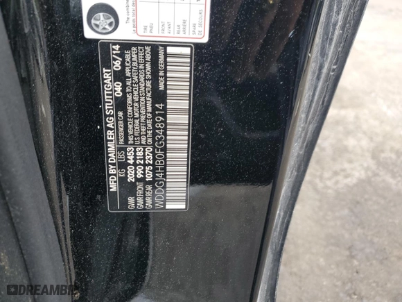 2015 Mercedes-Benz C-Class C 250 with VIN WDDGJ4HB0FG348914, listed as a Copart auction lot 42655635 with 90,403 mi miles and Clean Title. Bid and sale history available at carsss.com. Image 12.