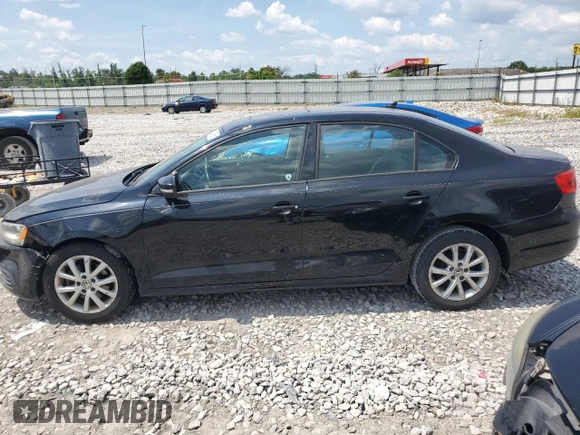 2012 Volkswagen Jetta SE with VIN 3VWDX7AJ3CM064030, listed as a Copart auction lot 62994955 with 185,770 mi miles and Salvage title. Bid and sale history available at DreamBid. Image 2.
