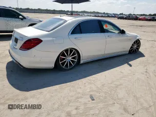 2015 Mercedes-Benz S 63 AMG z VIN WDDUG7JB1FA185433, wystawiony jako Copart lot #59127455 z przebiegiem Nie podano mil oraz Czysty tytuł • Clean title. Historia ofert i sprzedaży dostępna na DreamBid. Obrazek 3.