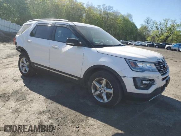 2016 Ford Explorer XLT with VIN 1FM5K8D83GGB57596, listed as a Copart auction lot 54983325 with 119,575 mi miles and Salvage Title. Bid and sale history available at DreamBid. Image 4.